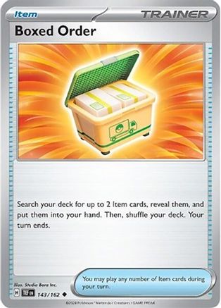 [PKM] Boxed Order (143/162) [Scarlet & Violet: Temporal Forces]