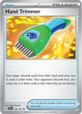 [TR] Hand Trimmer (150/162) [Scarlet & Violet: Temporal Forces]