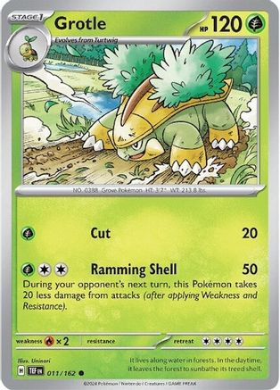 [PKM] Grotle (011/162) [Scarlet & Violet: Temporal Forces]