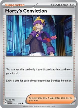 [PKM] Morty's Conviction (155/162) [Scarlet & Violet: Temporal Forces]