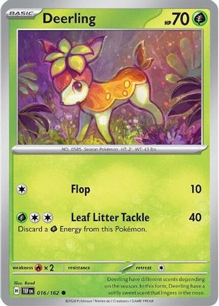 [PKM-C] Deerling (016/162) [Scarlet & Violet: Temporal Forces]