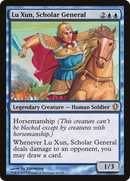 {R} Lu Xun, Scholar General [Commander 2013][C13 049]