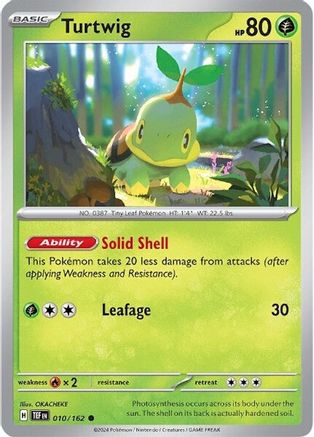 [PKM] Turtwig (010/162) [Scarlet & Violet: Temporal Forces]