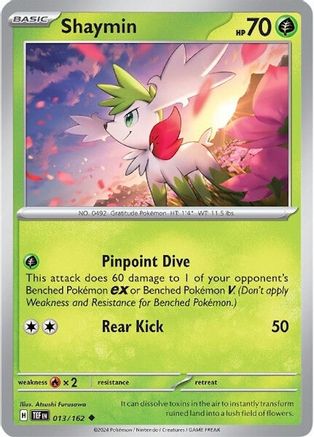 [PKM] Shaymin (013/162) [Scarlet & Violet: Temporal Forces]
