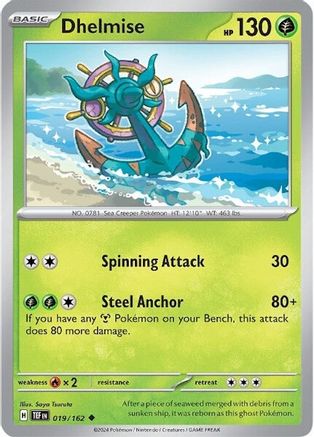 [PKM] Dhelmise (019/162) [Scarlet & Violet: Temporal Forces]