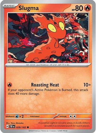 [PKM-C] Slugma (028/162) [Scarlet & Violet: Temporal Forces]