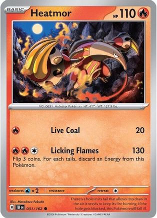 [PKM] Heatmor (031/162) [Scarlet & Violet: Temporal Forces]