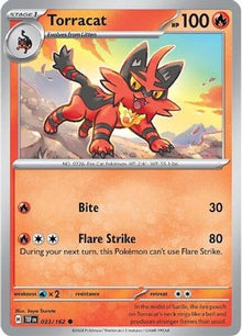 [PKM] Torracat (033/162) [Scarlet & Violet: Temporal Forces]