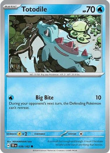 [PKM] Totodile (039/162) [Scarlet & Violet: Temporal Forces]