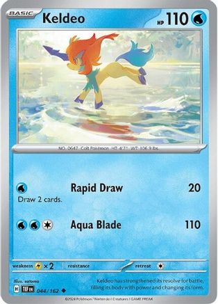 [PKM] Keldeo (044/162) [Scarlet & Violet: Temporal Forces]