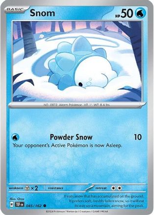 [PKM-C] Snom (045/162) [Scarlet & Violet: Temporal Forces]