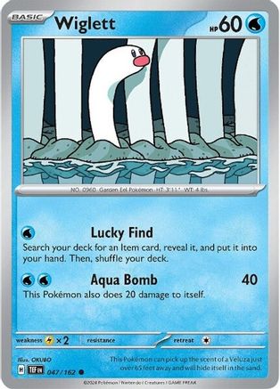 [PKM] Wiglett (047/162) [Scarlet & Violet: Temporal Forces]