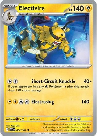 [PKM-C] Electivire (054/162) [Scarlet & Violet: Temporal Forces]