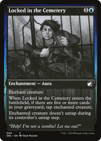 {C} Locked in the Cemetery [Innistrad: Double Feature][DBL 060]