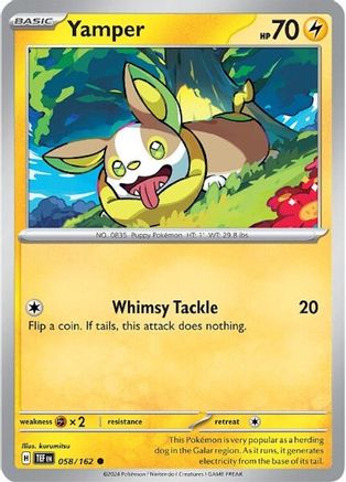 [PKM] Yamper (058/162) [Scarlet & Violet: Temporal Forces]