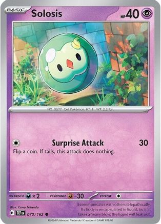 [PKM] Solosis (070/162) [Scarlet & Violet: Temporal Forces]