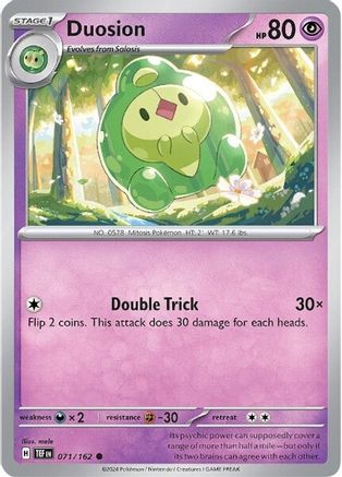 [PKM] Duosion (071/162) [Scarlet & Violet: Temporal Forces]