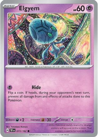 [PKM] Elgyem (073/162) [Scarlet & Violet: Temporal Forces]