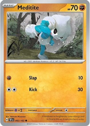 [PKM] Meditite (082/162) [Scarlet & Violet: Temporal Forces]
