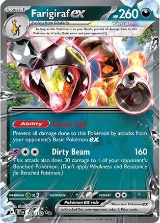 [PKM] Farigiraf ex (108/162) [Scarlet & Violet: Temporal Forces]