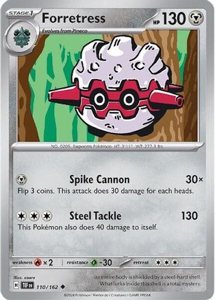 [PKM] Forretress (110/162) [Scarlet & Violet: Temporal Forces]