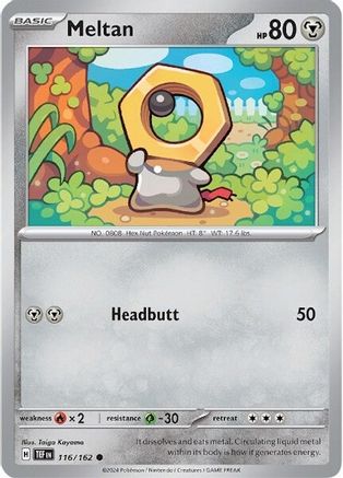 [PKM] Meltan (116/162) [Scarlet & Violet: Temporal Forces]