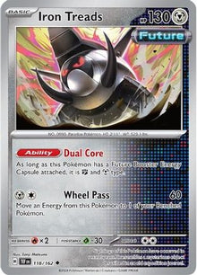 [PKM] Iron Treads (118/162) [Scarlet & Violet: Temporal Forces]