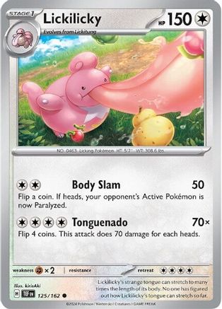 [PKM] Lickilicky (125/162) [Scarlet & Violet: Temporal Forces]