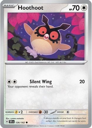 [PKM-C] Hoothoot (126/162) [Scarlet & Violet: Temporal Forces]