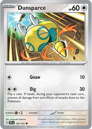 [PKM] Dunsparce (128/162) [Scarlet & Violet: Temporal Forces]