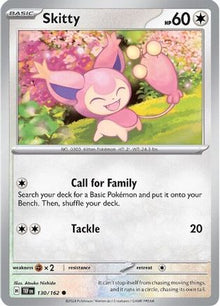 [PKM] Skitty (130/162) [Scarlet & Violet: Temporal Forces]