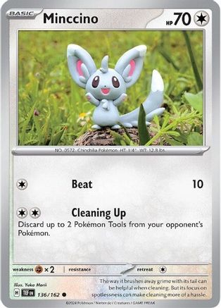 [PKM-C] Minccino (136/162) [Scarlet & Violet: Temporal Forces]