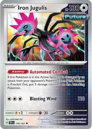 [PKM] Iron Jugulis (139/162) [Scarlet & Violet: Temporal Forces]
