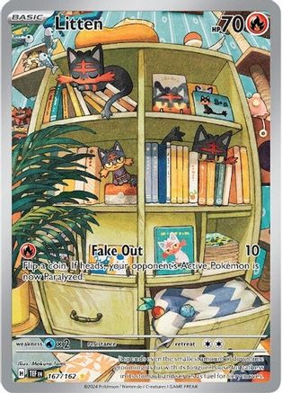 [PKM-R] Litten (167/162) [Scarlet & Violet: Temporal Forces]