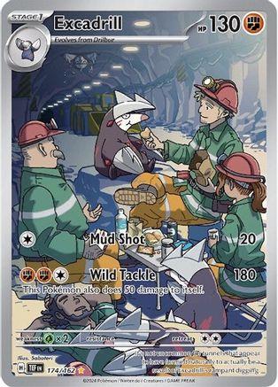 [PKM] Excadrill (174/162) [Scarlet & Violet: Temporal Forces]