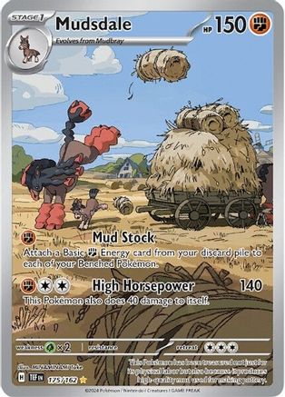 [PKM-R] Mudsdale (175/162) [Scarlet & Violet: Temporal Forces]