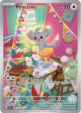[PKM] Minccino (182/162) [Scarlet & Violet: Temporal Forces]