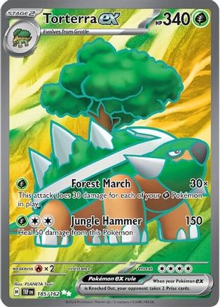 [PKM] Torterra ex (185/162) [Scarlet & Violet: Temporal Forces]