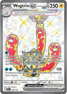 [PKM-R] Wugtrio ex (190/162) [Scarlet & Violet: Temporal Forces]