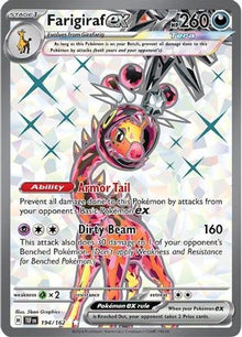 [PKM] Farigiraf ex (194/162) [Scarlet & Violet: Temporal Forces]