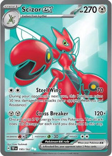 [PKM] Scizor ex (195/162) [Scarlet & Violet: Temporal Forces]