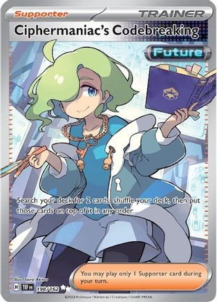 [PKM] Ciphermaniac's Codebreaking (198/162) [Scarlet & Violet: Temporal Forces]