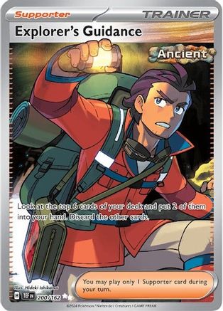 [PKM] Explorer's Guidance (200/162) [Scarlet & Violet: Temporal Forces]