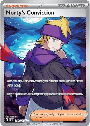 [PKM] Morty's Conviction (201/162) [Scarlet & Violet: Temporal Forces]