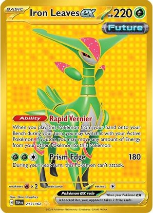 [PKM] Iron Leaves ex (213/162) [Scarlet & Violet: Temporal Forces]
