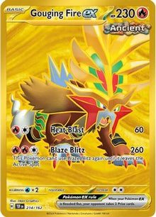 [PKM] Gouging Fire ex (214/162) [Scarlet & Violet: Temporal Forces]