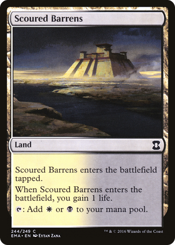 {C} Scoured Barrens [Eternal Masters][EMA 244]