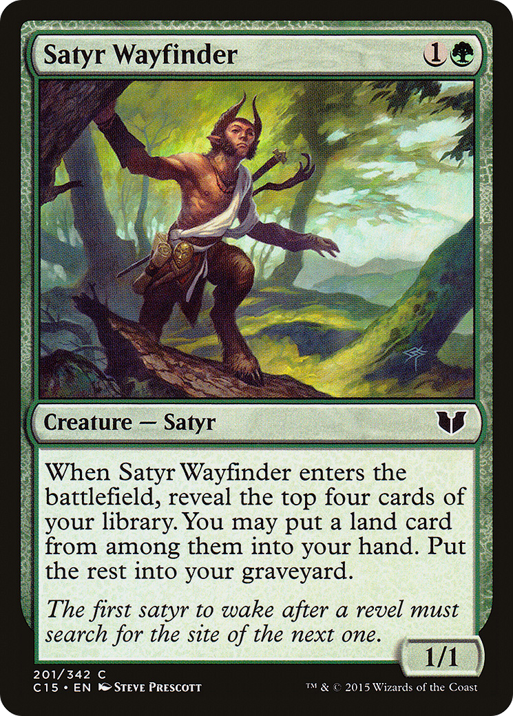 {C} Satyr Wayfinder [Commander 2015][C15 201] - Misty Mountain Games
