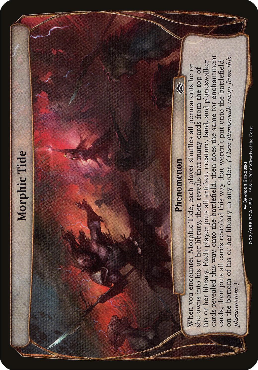 {O} Morphic Tide (Planes) [Planechase Anthology Planes][OVR PCA 003] - Misty Mountain Games