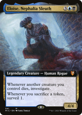 {R} Eloise, Nephalia Sleuth (Extended Art) [Innistrad: Midnight Hunt Commander][MIC 041]